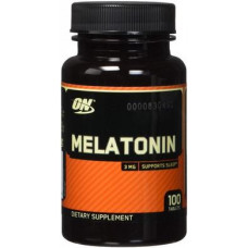 Melatonin, Melatonin, Optimum Nutrition, 100 Tablets, Z09865
 