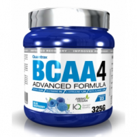 Amino Acid Complex, BCAA 4, Quamtrax, Blue Raspberry Flavor, 325 g, Z09869
 