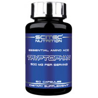 Триптофан, Tryptophan, Scitec Nutrition, 60 капсул, Z09902
  