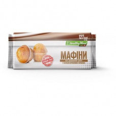 Muffin with vanilla cream filling (sugar free), PowerPro, 70 g, Z09991
 