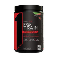 Pre-workout complex, Pre Train 2.0, Rule One, watermelon flavor, 390 g, Z10020
 