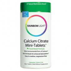 Calcium Citrate, Rainbow Light, 120 Mini Tablets, 04679
 