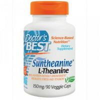 Theanine, L-Theanine, Doctors Best, 150 mg, 90 Capsules, 05998
 