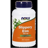 Slippery Elm, Now Foods, 400 mg, 100 Capsules, 3242
 