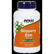 Скользкий вяз (Slippery Elm), Now Foods, 400 мг, 100 капсул, 3242
  