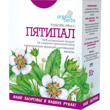 Фиточай Organic Herbs Пятипал, ФитоБиоТехнологии, 50г, 28913
  