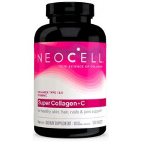 Супер Коллаген, Тип 1 и 3, Collagen + C, Neocell, 6000 мг, 250 таблеток, 6721
  