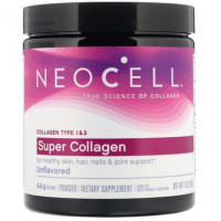 Супер Коллаген, Тип 1 и 3, Collagen, Neocell, 6000 мг, 198 г, 6723
  