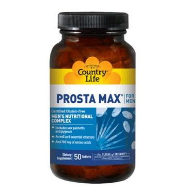 Prosta-Max supplement for men from prostatitis, Country Life, 100 tablets 802, 31236 .. Discounts, promotions, 100% original products. Delivery worldwide, free shipping, peace, health, cosmetics, fitness