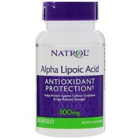 Alpha Lipoic Acid, Natrol, 300 mg, 50 Capsules, 7871
 