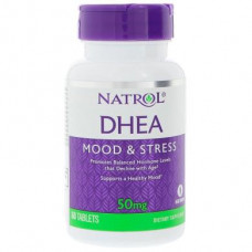 Дегидроэпиандростерон, DHEA, Natrol, 50 мг, 60 таблеток, 7874
  