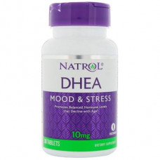 Дегидроэпиандростерон, DHEA, Natrol, 10 мг, 30 таблеток, 7879
  