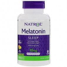 Melatonin, Citrus Punch, Melatonin, Natrol, 10 mg, 100 Tablets, 7880
 