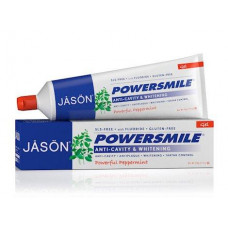 Зубная паста отбеливающая (супер мята), Toothpaste, Jason Natural, 85 г, 7989
  