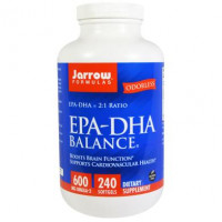 Fish Oil Balance, EPA-DHA Balance, Jarrow Formulas, 240 Capsules, 8504
 