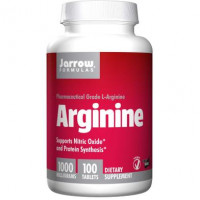 Arginine, Arginine, Jarrow Formulas, 1000 mg, 100 Tablets, 8561
 