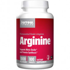 Arginine, Arginine, Jarrow Formulas, 1000 mg, 100 Tablets, 8561
 