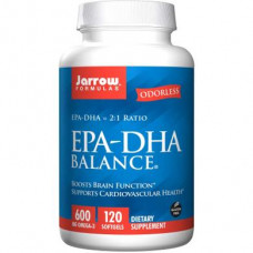 Jarrow Formulas, EPA-DHA Balance, Fish Oil, 120 Capsules, 8614
 