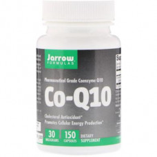 Coenzyme Q10 (Co-Q10), Jarrow Formulas, 30 mg, 150 Capsules, 8639
 