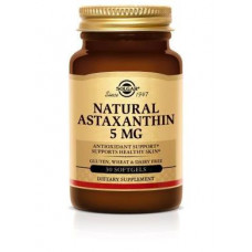 Astaxanthin, Astaxanthin, Solgar, 5 mg, 30 Softgels, 18718
 