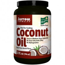 Coconut Oil, Organic, Coconut Oil, Jarrow Formulas, 946 ml, 8696
 