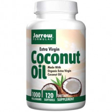 Coconut Oil, Coconut Oil, Jarrow Formulas, 1000 mg, 120 Capsules, 8697
 