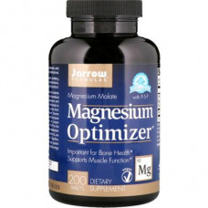 Оптимизатор магния, Magnesium Optimizer, Jarrow Formulas, 200 таблеток, 8709
  