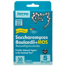 Jarrow Formulas, Saccharomyces Boulardii + MOS, 30 Capsules, 8726
 