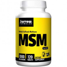 MSM, Jarrow Formulas, 1000 mg, 120 Capsules, 8841
 