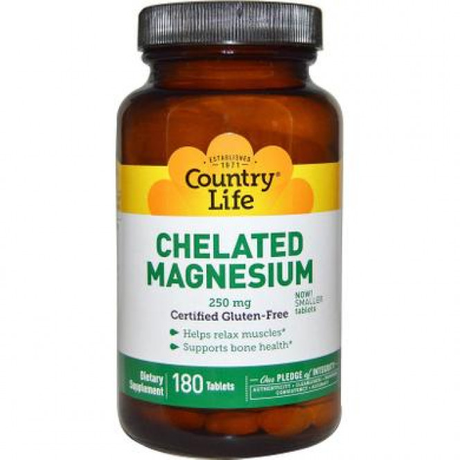 Magnesium Chelate, Chelated Magnesium, Country Life, 250 mg, 180 tablets 600, 8851 .. Discounts, promotions, 100% original products. Worldwide shipping, free shipping, world, health, cosmetics, fitness