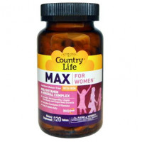 Витамины для женщин, Multivitamins, Country Life, 1 в день, 60 таблеток, 8809
  