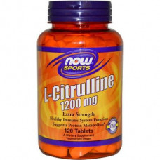 Citrulline, L-Citrulline, Now Foods, Sports, 1200 mg, 120 Tablets, 9149
 