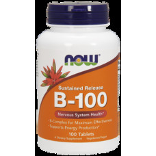 B complex, B-100, Now Foods, 100 tablets, 9171
 