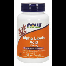 Alpha Lipoic Acid, Now Foods, 100 mg, 120 Capsules, 9223
 