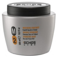 Moisturizing mask for dry and curly hair, M2, Echosline, 500 ml, 02291-1
 