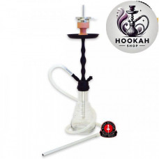 Hookah Amy DeLuxe 630 Click D-1 - color black-transparent