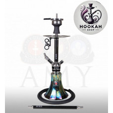 Hookah Amy Deluxe SS 22.02R Carbonica Pride RS - black