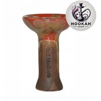 Bowl for a hookah of 2×2 Medium - color red