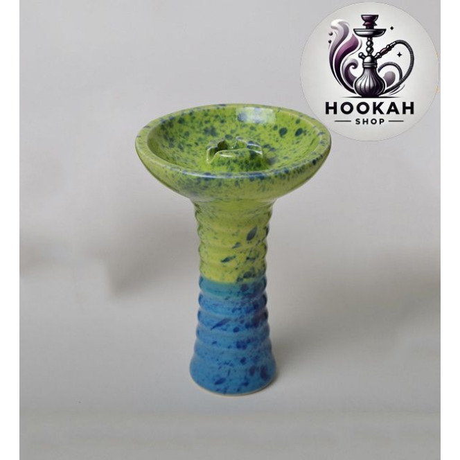 Bowl for GrynBowls Phunnel hookah - color blue