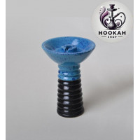 Bowl for GrynBowls Reptile hookah - color blue-black