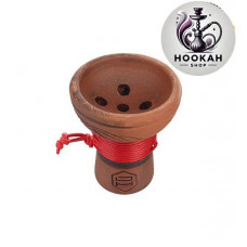 Bowl for Japona Turkish hookah - color red