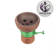 Bowl for Japona Turkish hookah - color green