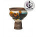 Bowl for a hookah of Kolos Celeste Glaze - color blue-black