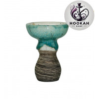 Bowl for a hookah of Kolos Harunta Glaze - color blue