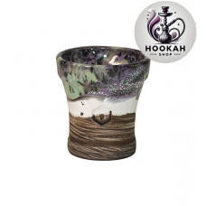 Bowl for a hookah of Kolos Mita Glaze - color lilac