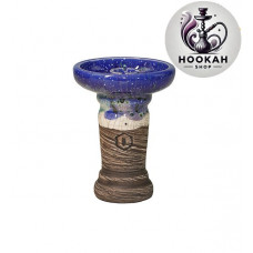 Bowl for a hookah of Kolos Romerica Glaze - color black-blue