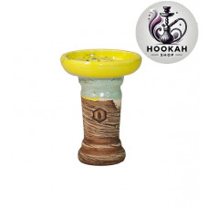 Bowl for a hookah of Kolos Romerica Glaze - color yellow