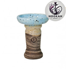 Bowl for a hookah of Kolos Romerica Glaze - color blue