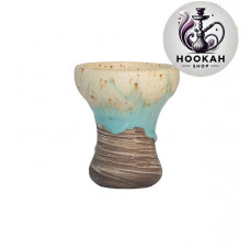 Bowl for a hookah of Kolos Turkkilainen Glaze - color white