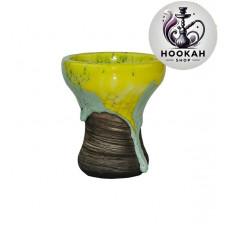 Bowl for a hookah of Kolos Turkkilainen Glaze - color green